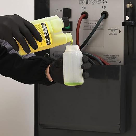Errecom Brilliant - 8.5 fl oz (250 ml), Fluorescent UV Dye for Detecting Refrigerant Gas Leaks in Air Conditioning and Refrigeration Systems, 250 ml Bottle with Dispenser