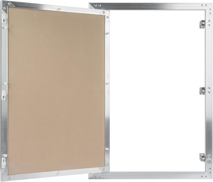 16" x 24" Inch Wall Access Panel - Waterproof Drywall Panel & Aluminum Frame Crawl Space Hatch Door - Plumbing Access Panel for Wall & Ceiling, HVAC - Drywall Access, Cover