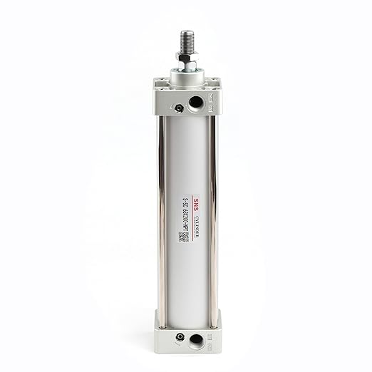 SNS Pneumatic Standard Air Cylinder S-SC 63 x 200 NPT 3/8, Bore: 2 1/2 inch, Stroke: 8 inch, Double Acting