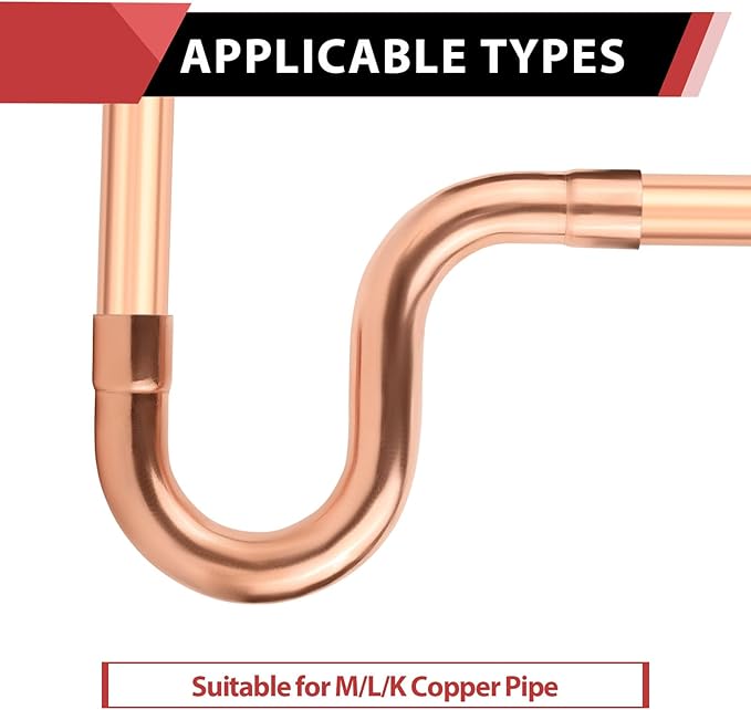 1-Pack EFIELD 3/4-Inch Copper Suction Line P-Trap, C x C Sweat Connection, LF Copper Fitting (3/4"X3/4"),(COPPER113)