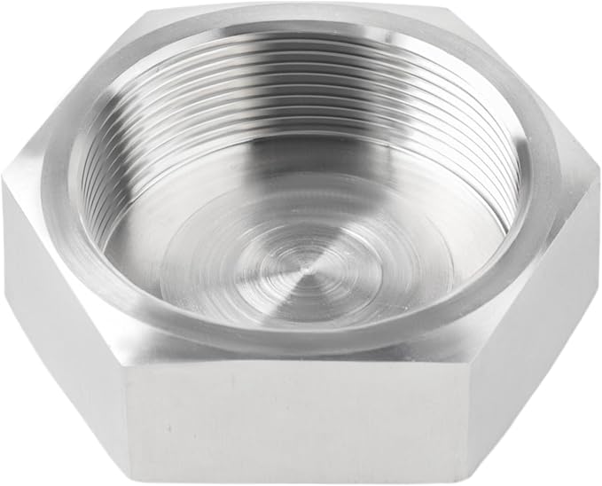 Stainless Steel 304 Hex End Cap 1-1/4" NPT Female Pipe Fitting 1pc