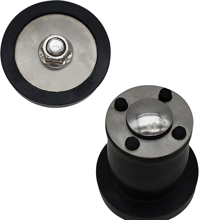 Pool scupper Plug，Mechanical Test Plug,Test Plugs for Plumbing,Drain cleanout Plug,Basement Sewer Drain Cap,Sewer Test Plug. (1.9-2.4 inch)