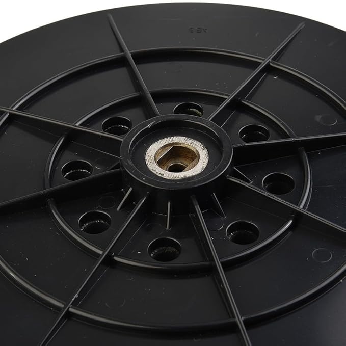 Drywall Sander Backing Pad Sanding Disc Support Plate Ho-ok Lo-op Grinding Polishing Sanding Disc -Diameter 9 Inch/215mm - 10 Holes 6Mm Thread