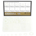 620 Pieces Nylon Flat Washers, Kindroufly 8 Sizes Plastic Washers, White Nylon Washers Assortment Kit (M2 M2.5 M3 M4 M5 M6 M8 M10)