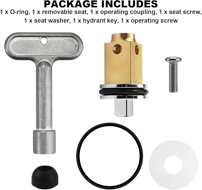 Wall Hydrant Repair Kit HYD-RK-Z1321-CXL Z1321-CXL/ Z1320-CXL Replacement for Zurn HYD-RK-Z1321-CXL Z1321-CXL/ Z1320-CXL Wall Hydrant Repair Kit