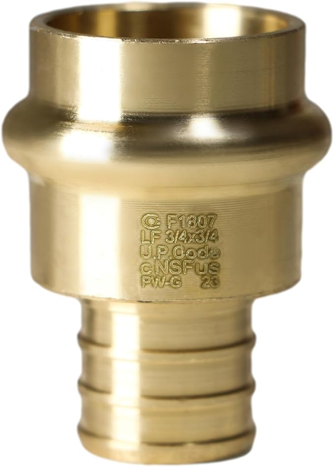 5 Pc XFITTING 3/4" Pex B x 3/4" Press Coupling, 202-3-5=5XX