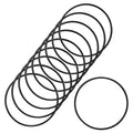 10-Pcak Nitrile Rubber O-Rings, 107mm ID, 115mm OD, 4mm Width, Metric Sealing Washer Gasket for Automotive Machine Plumbing/Faucet/Air or Gas Connections, Resists Oil and Heat