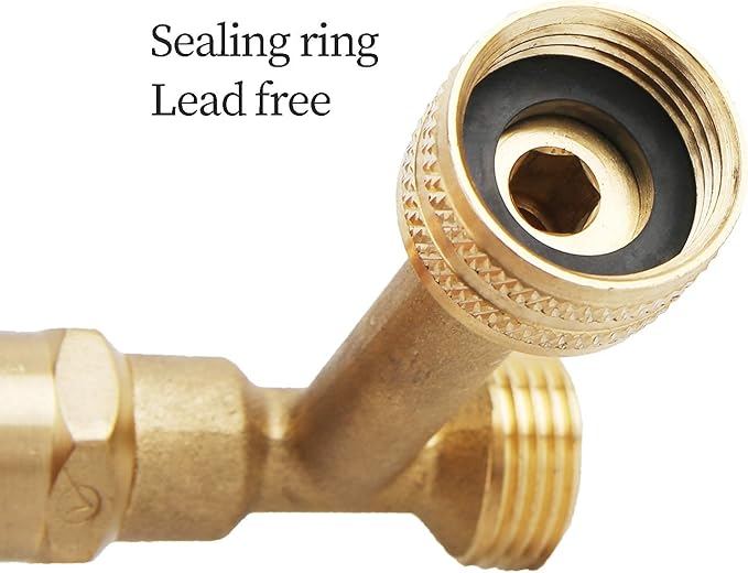 Watflow Water Hammer Arrestor 3/4"GHT Thread, Water Hammer Arrestor Washing Machine, for Toilet 2 Pcs