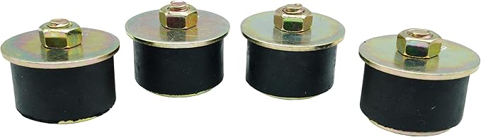 Automotive 4 pcs 1-3/8 inch to 1-1/2 inch Neoprene Expansion Plug 34mm-38mm Rubber Freeze Plug, Replace 570-008 02602