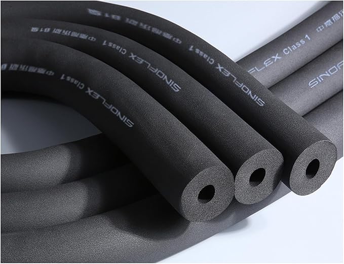cSeao Pipe Insulation Foam Tube (3/8" x 1" x 6FT), 1" ID Pipe Insulation, AC & Roof Rack Cover