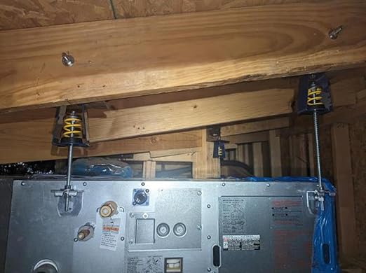Hanger Mount Vibration Isolator, Spring Isolator Type, Capacity Range: 300 to 400 lb.