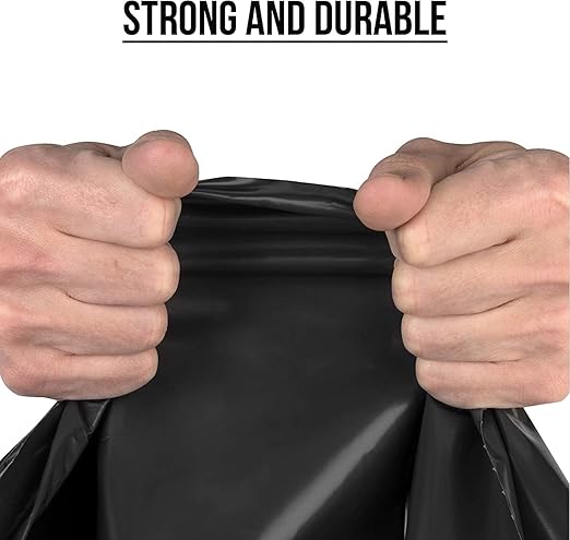 Aluf Plastics Black Plastic Sheeting - 4 Rolls of 10' x 100', 6 MIL Heavy Duty Gauge - Vapor and Moisture Barrier Sheet Tarp/Drop Cloth for Painting, Furniture Covers, Carpet Cover, Floor, Paint