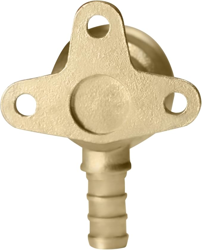 XFITTING 3/8 Inch Pex x 1/2 Inch Female NPT Drop Ear Elbow, 10 Pieces