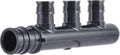 SharkBite 3 Port PEX Expansion Poly Tee, 3/4 Inch Closed Trunk with 1/2 Inch Outlet, Multi Line Water Manifold Plumbing Fittings for PEX-A Tubing, UAMPT3CZ