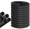 ToLanbbt Backer Rod EPDM Rubber 1" Diameter x 20' Length Caulk Saver Door Window Weather Stripping Seal for Concrete Filling Joints and Gaps (Black)