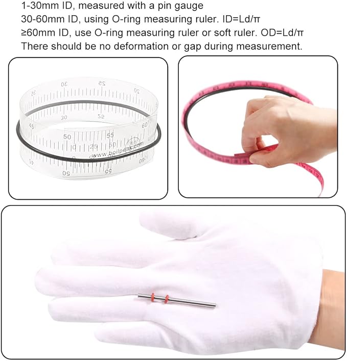 uxcell Nitrile Rubber O-Rings 23mm OD 18mm ID 2.5mm Width, Metric Nitrile Rubber Sealing Gasket for Automotive Machine Plumbing, Pack of 25