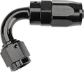 EVIL ENERGY 4AN Hose End Fitting 120 Degree Swivel for CPE Braided Fuel Hose Black