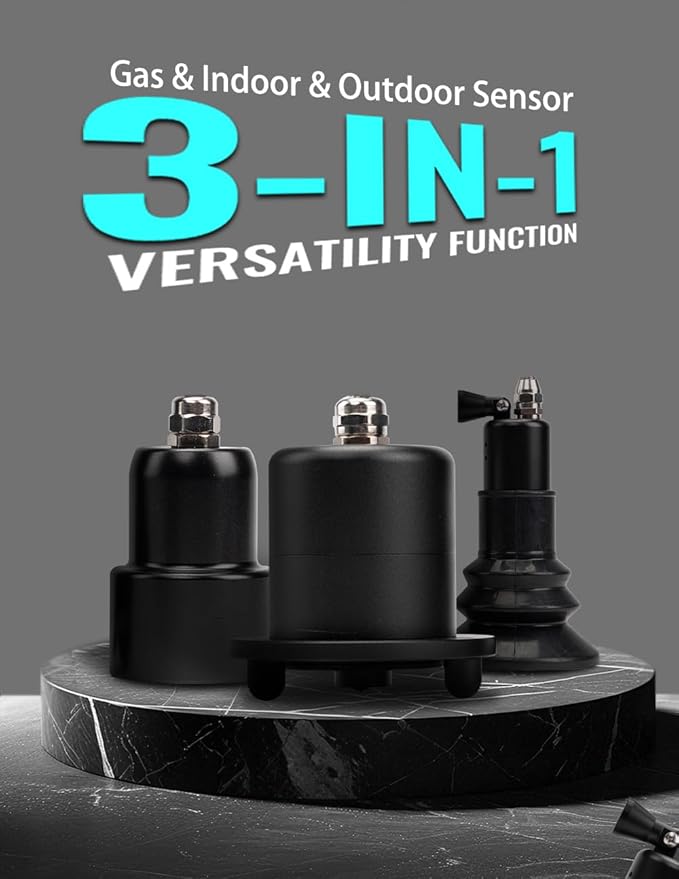 TYM-7A Multi-Mode Water Leak Finder - Smart AI + Tracer Gas Detection, Adjustable Frequency for Pressurized Pipes