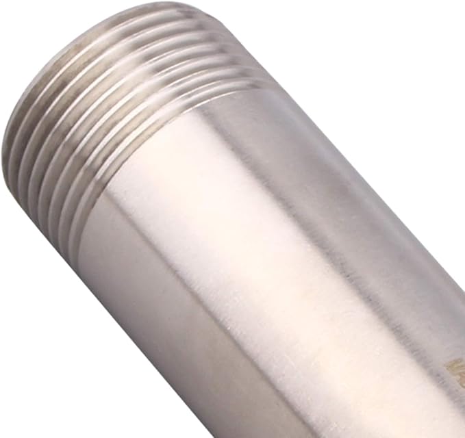 1" X 1" NPT Male Nipple Stainless Steel 304 Cast Pipe Coupling fitting 6" Length