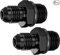 4AN Flare to AN4 ORB Male O-Ring Fitting Adapter (2PCS)