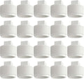 YSIL 20 Pack 3/4" Sewer Cleanout Cap NPT Cleanout Plug Male Adapter Male Threaded Pipe End Cap for Drain Pipe