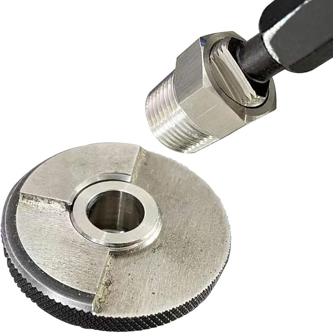 Beduan Stainless Steel Reducer Hex Bushing, 1/2" Male NPT to 3/8" Female NPT, Reducing Cast Pipe Adapter Fitting