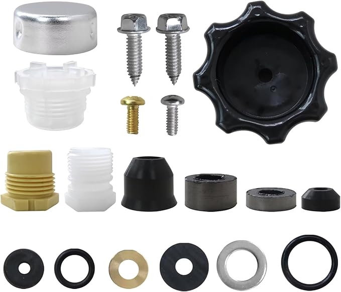 Ultimate Wall Hydrant Complete Service Kit for PRI-ER Outdoor Faucet Repair Kit 500 400 Series - Includes Vacuum Breaker Repair & Handle Kit