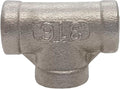 AF Hydro Stainless Steel SS316 Equal Tee Pipe Fitting, 2 1/2''NPT Female Thread, Pressure Rating up to 150 PSI, Class 150 Connector Adapter