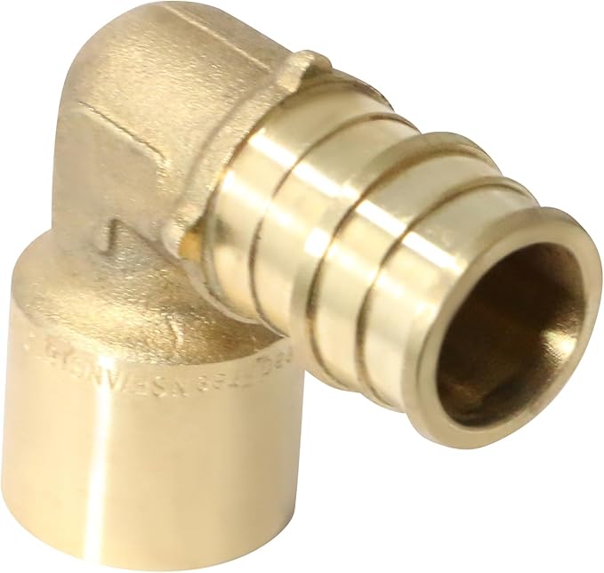 XFITTING Pex A 3/4 Inch x 3/4 Inch Female Elbow Sweat, 31-1-2=2XX, 2 Pieces