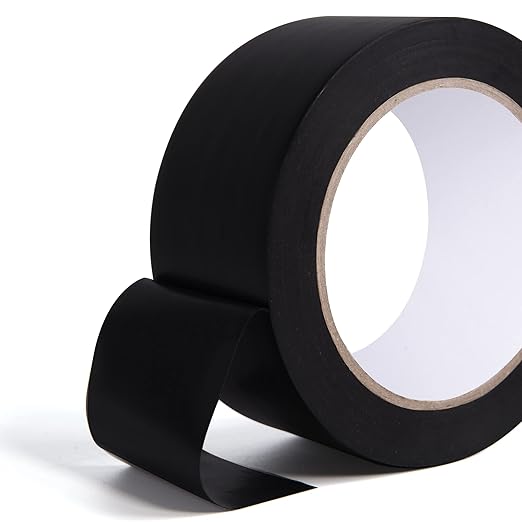 TAPEBEAR Corrosion Protection Pipe Tape, Wrap Pipe Tape for Drain Pipe, Metal & Electrical Piping, Anti-Corrosion Water Leak Proof PVC Tape, 4 Inch X 33 Yds, Black