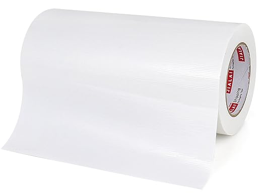 10" Wide White Duct Tape, Heavy Duty Waterproof Tape 10 Inches x 30 Yards, 9 Mil, Strong, Flexible, No Residue, UV Resistant for Crafts & Home Improvement