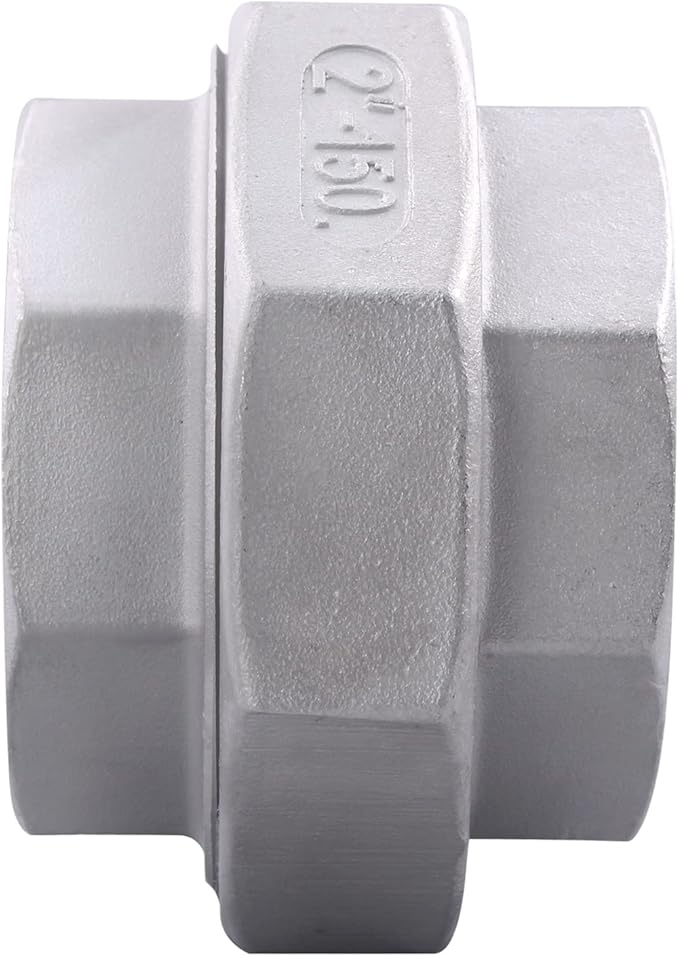 Cast Pipe Fittings Union - 2" NPT Female Fitting Stainless Steel 304, Class 150