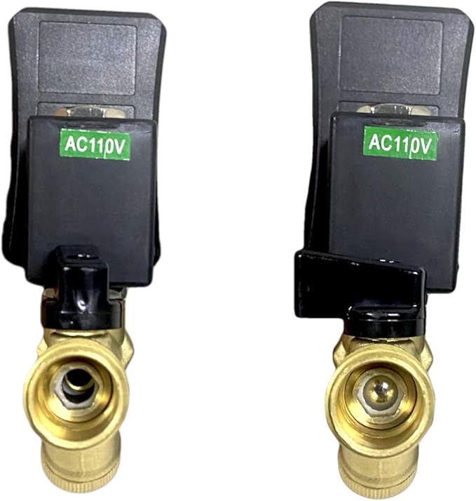Electronic Auto Drain Valve G1/2" 1.6Mpa Automatic Drainer for Air tank or Air Dryer,AC 110V 50Hz with US Plug 2-way Direct-acting Drain Valve