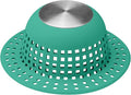 Shower Drain Hair Catcher Bathtub Drain Cover Shower Protector for Pop-Up & Regular Drains