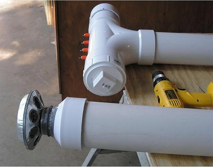 20Pack 1 Inch PVC Pipe End Cap - Male Threaded Plug Adaptor, Cleanout Plug Fitting for Water Line