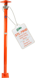 ELLIS Heavy-Duty Adjustable Steel Shore – Basement Post for Foundation, Beams, and Structural Floor Leveling – 30,000 lb Safe Load Capacity – 79"-104" Adjustment