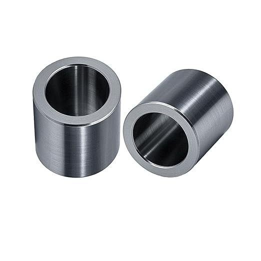 Stainless Steel Reducer Bushing, Screw Standoff Metal Spacer 3/4" to 1/2" Steel Reducer Standoff Bushing Adapters for 1/2" Screws Bolts and Rods, Round Metal Stainless Steel Spacer Set of 10