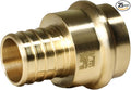 XFITTING 1 inch Pex B x 1 inch Press Coupling, 202-2-5=25XX, 25 Pieces