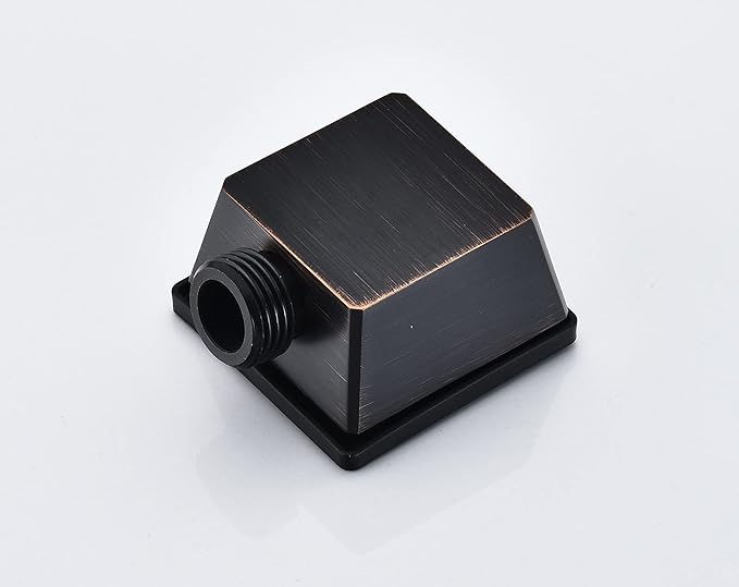 Square Wall Elbow for Hand Held Shower, Venetian Bronze
