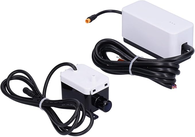 WALFRONT Mini Split Condensate Pump S1, Engineering Plastic, Automatic Drain Technology, Energy Saving, Quiet Operation, Wall Mounted for HVAC and Air Conditioning Systems