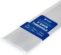 Door Threshold - Premium Low-Profile Corrugated Aluminum Door Saddle Flat Transition Door Saddle 5" Wide x 48" Long