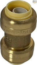 XFITTING Push Fit 1/2 Inch x 1/2 Inch, 1/2 in Push Fit Coupling, 27-3-2=2XX, 2 Pieces