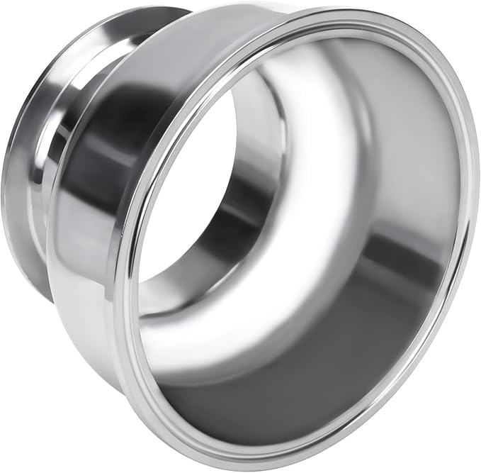 DERNORD Tri Clamp Bowl Reducer Sanitary Fitting Stainless Steel 304 (Tri Clamp Size: 6 inch x 4 inch)