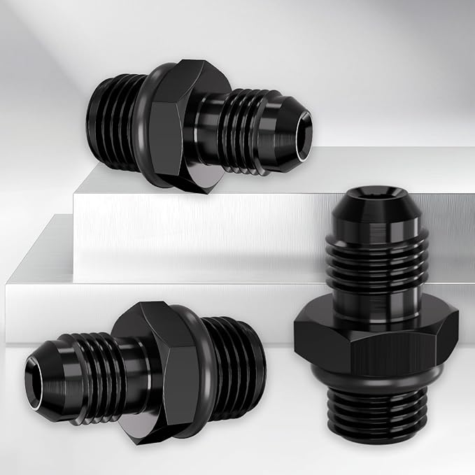 4AN Flare to AN4 ORB Male O-Ring Fitting Adapter (2PCS)