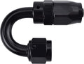EVIL ENERGY 16AN Hose End Fitting 180 Degree Swivel for CPE Braided Fuel Hose Black