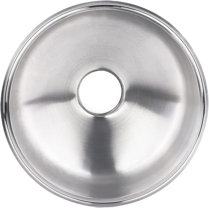 DERNORD Tri Clamp Bowl Reducer Sanitary Fitting Stainless Steel 304 (Tri Clamp Size: 8 inch x 2 inch)