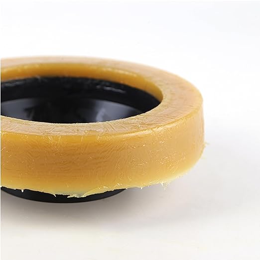 Heavy-Duty Butter Wax Ring Kit - Complete Toilet Flange Set with Reinforced Bolts for 3" & 4" Pipes (Butter Wax Ring)