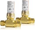 Water Hammer Arrestor,3/8" OD Comp. X 3/8" OD Tee Copper Water Arrestor,for Dishwasher Connection(2PACK,Copper Arrestor)(HAMMER012-2Pack)