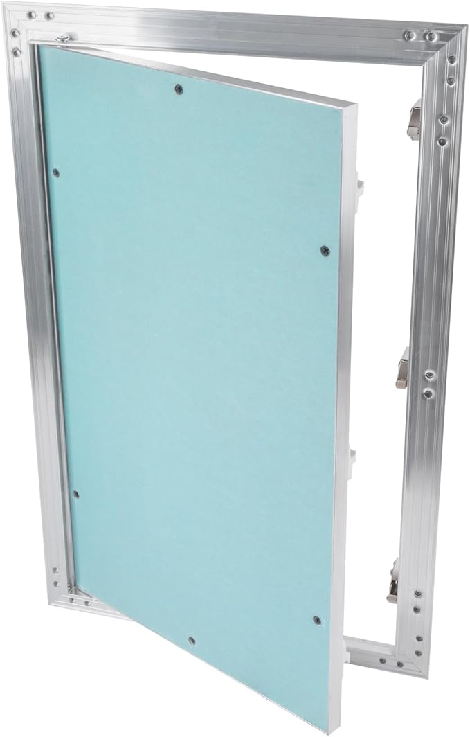 Vent Systems 12" x 20" Inch Access Panel for Drywall and Ceiling, Wall, Electrical, Plumbing Cover Plate - Mount Drywall Access Panel - Metal Crawl Space Door Panel for Home, Garage, Basement, Attic