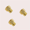 Extension Brass Fittings 1/2" Male Threaded Pipe Hex Bushing Adapter Converter Adapter, Female to 1/2" Copper Pipe Extension Connector Fittings Female Length 30 mm (3pc)